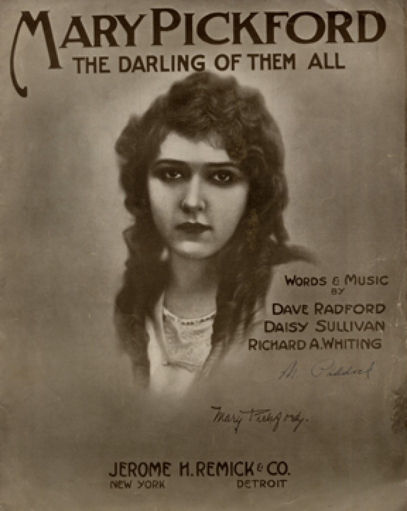 Mary Pickford Sheet Music cover
